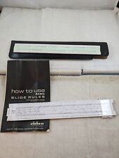 Vintage Pickett Microline 120 + Sterling Precision Slide Rules with Case picture
