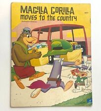 1972 Magilla Gorilla Moves to the Country Children's Book Hanna Barbara Vintage picture