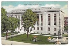 Jackson Tennessee c1941 Madison County Court House, monument picture