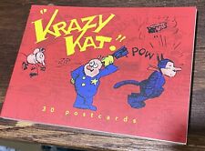 Krazy Kat Postcard Book 1996-30 postcards featuring George Herridan art & ima... picture