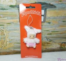23835  Monchhichi Baby Bebichhichi Friend Plush Mascot Phone Strap Bunny ~ RARE picture
