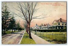 1908 Part Of Officers Row & Main Drive Vancouver Barracks Washington WA Postcard picture