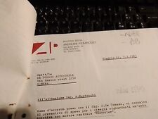 Pierangelo Andreani,1983s,signed letter (DE TOMASO-Chrysler Maserati-Pininfarina picture