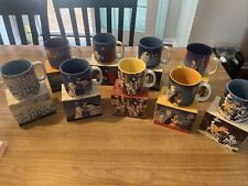 1980s Vintage Walt Disney Store Mug Lot Collection New With Boxes Original picture