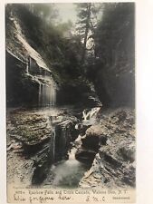 1905 Rainbow Falls And Triple Cascade Watkins Glen N Y Undivided Back Postcard picture