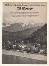 1968 The Harrison Resort Hotel Hot Springs BC Photo Ad picture