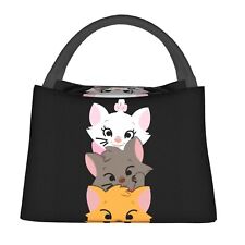 The Aristocats 3 Kittens Insulated Lunch Bag Marie Toulouse Berlioz Disney Cats  picture
