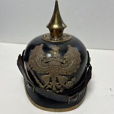 Authentic Prussia WW1 German Waterloo Spike Helmet picture