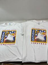 Boy Scout 2005 National Jamboree T-Shirt Size XL Lot of 2 picture