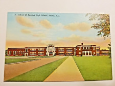 Postcard Vintage Albert G Parrish High School, Selma, Alabama A45 picture
