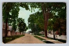 Lisbon NH-New Hampshire, Main Street, Antique, Vintage c1916 Souvenir Postcard picture