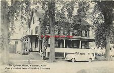 ME, Wiscasset, Maine, Quinnan House, Exterior View, Sidney G Evans No 713 picture