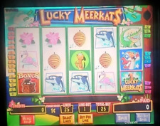WMS BB1 SLOT MACHINE GAME & OS SOFTWARE SET- LUCKY MEERKATS picture