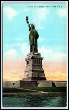 Postcard Statue Of Liberty Manhattan Post Card Co. New York NY L56 picture