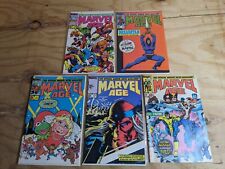Marvel Age KEY ISSUE #12 13 17 21 33 Marvel Comic Books Lot Set Series 1984-1985 picture
