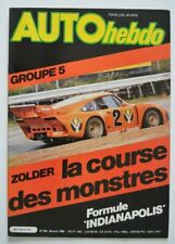 AUTO HEBDO n°230 aout 1980 Howmet TX Anders Kullang Canam Tambay picture