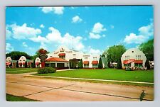 Dallas TX-Texas, Alamo Plaza Hotel Courts, Antique, Vintage c1962 Postcard picture