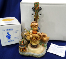 Hummel Goebel OKTOBERFEST Scape & PRETZEL GIRL #1355 Figurine w Boxes picture