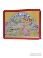 VINTAGE My Little Pony Metal Lunchbox With Thermos 2003 picture