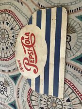 SCARCE TOMBSTONE PEPSI COLA ADVERTISING SIGN 1950-62 50’s 60’s Vintage Display picture