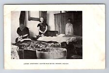 Kramer IN-Indiana, Ladies Apartment Hunter Mud Baths, Vintage Postcard picture
