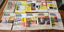 10 Vintage Motor Service Magazines - 1966-1967 - Service Station Repair picture