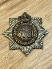 Antique Royal Canadian Regiment Cap Badge Guelphic Crown Pattern KG JD picture