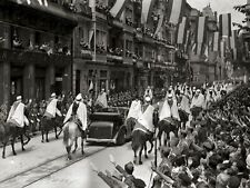 1939 FRANCO Arriving in San Sebastian SPANISH CIVIL WAR Photo  (194-P) picture