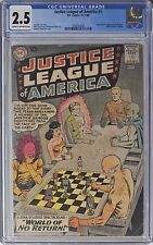 Justice League of America #1 CGC 2.5 D.C. Comics 1960 1st Appearance of Despero picture
