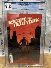 Escape from New York #1 Dec. '14 VARAINT KURT RUSSEL BRAND Cgc 9.8 Graded  Comic picture
