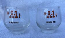 Pair Of A-1 Premium Beer Glasses  picture