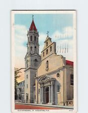 Postcard Old Cathedral St. Augustine Florida USA picture