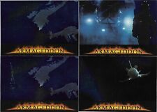Armageddon - 1998 foil movie trading cards - #10 #14 (2) and #15 -  picture