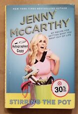 JENNY MCCARTHY STIRRING THE POT Autographed SIGNED TARGET HARDCOVER BOOK JSA PSA picture