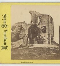 Denbigh Castle North Wales Stereoview picture