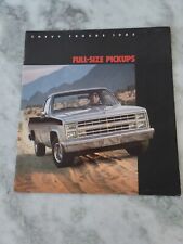 1985 Chevrolet Silverado  C/K Truck Original Sales Brochure Catalog Book picture