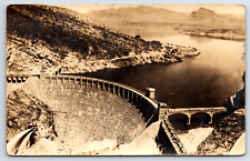 Roosevelt Dam  Area View Phoenix, Arizona AZ Real Photo Vintage Postcard picture