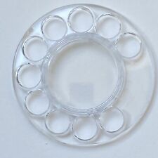 Finger Wheel Dial For Rotary Telephone 3” Clear Plastic Replacement Dial picture