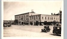 HOLLAND HOTEL alpine tx real photo postcard rppc downtown texas street rare view picture
