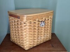2004 Longaberger Personal File Basket Complete Set Signed By Mary picture