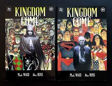 KINGDOM COME #1, 2 Lot Alex Ross DC Comics 1996 picture