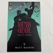 Batman / Grendel Vol.1 Devil's Riddle Matt Wagner Comico DC Comics picture
