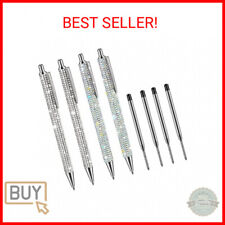 4 Pcs Rhinestone Metal Ballpoint Pens Bling Bling Pens Black Ink Pens Diamond Pe picture