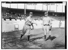 Bob Fisher & George Cutshaw,Brooklyn NL,at the Polo Grounds,NY (baseball),1912 picture