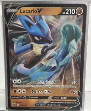 Pokemon Card Lucario V 078/189 Astral Radiance Half Art Near Mint picture
