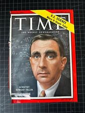 Vintage 1957 Time Magazine Cover - Edward Teller - COVER ONLY picture