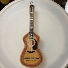 VTG Grand Ole Opry Guitar Shaped Novelty Hair Brush picture