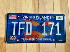 U.S. Virgin Islands Transfer Centennial License Plate  picture