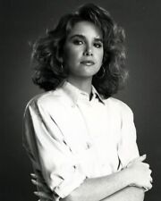 Melissa Gilbert studio portrait in white shirt 1990's era 24x36 inch poster picture