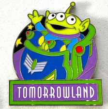 Disneyland Collector Pin Toy Story Alien in Tomorrowland on Astro Blasters Ride picture